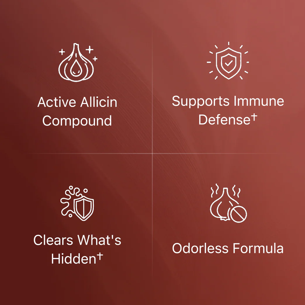 Odorless Garlic Extract Capsules